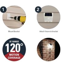 Solar Duvar Apliği 3w 6500k 36 Led Hareket Sensörlü - Görsel 2