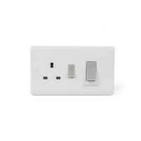 P30 45A Cooker Beyaz - Görsel 1